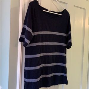 J Crew 3/4 inch sleeve tee.